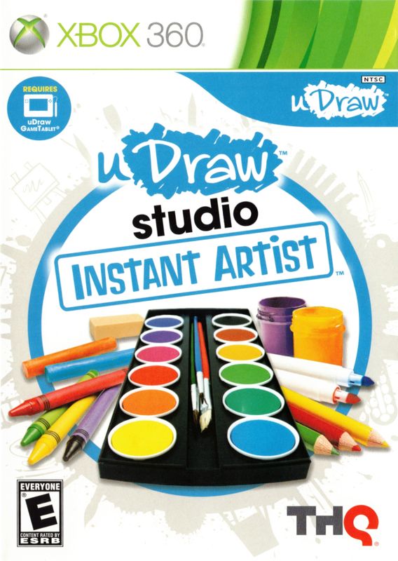 uDraw Studio: Instant Artist box art for Xbox 360